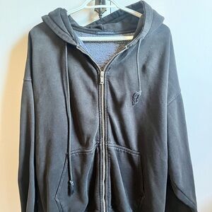 Brandy Melville black zip up